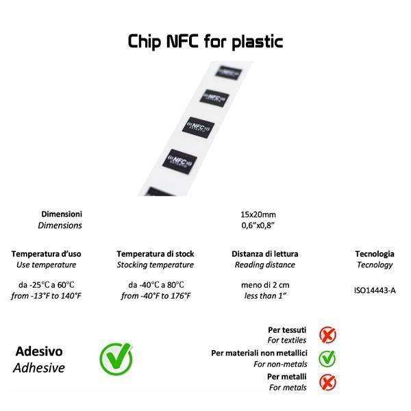 NFC CHIP FOR PLASTIC